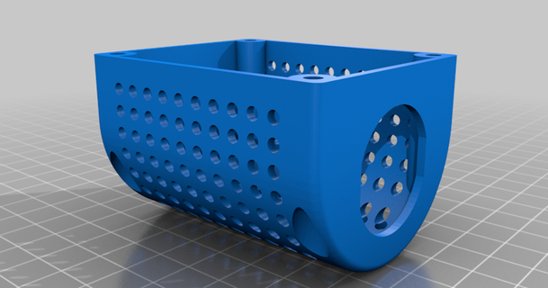 usb outlet box cjnaz 3D Models Hobby & Makers Electronics thingiverse 3d print model - Mito3D