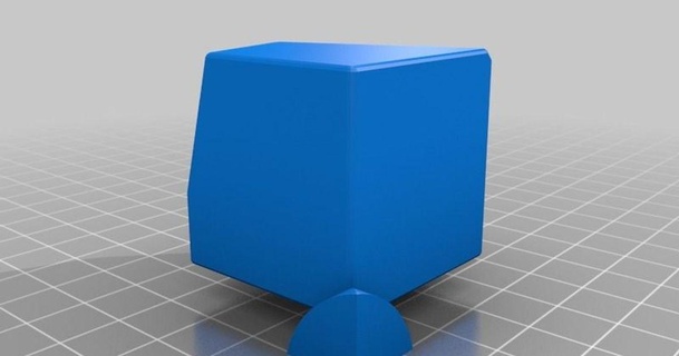 nadir şekil küp thegundamaster 3D modeller oyuncaklar oyunlar bulmacalar Brain teasers özelleştirilmiş şeytani 3d print model - Mito3D