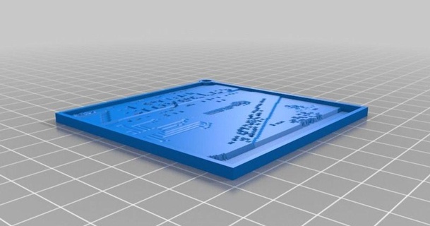 personalizado chaveiro litofano ogundamaster 3D modelos moda acessórios thingiverse 3d print model - Mito3D