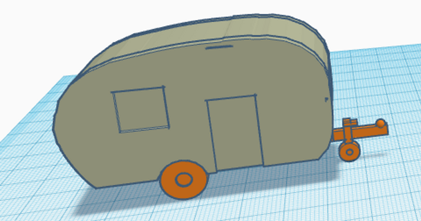 viaggio trailer Richard terra 3D Modelli giocattoli Giochi veicoli thingiverse 3d print model - Mito3D
