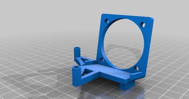 cr-10s pro mainboardfan holder screw mount adicrafts 3D Models Printers Accessories thingiverse 3d print model - Mito3D