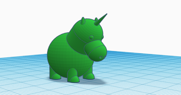 fat unicorn krausz1994 3D Models Toys & Games Other 3d print model - Mito3D
