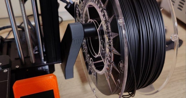 prusa mini spool holder taerholmes 3D Models Printers Accessories filament filamenthalter filamentspoolholder 3d print model - Mito3D