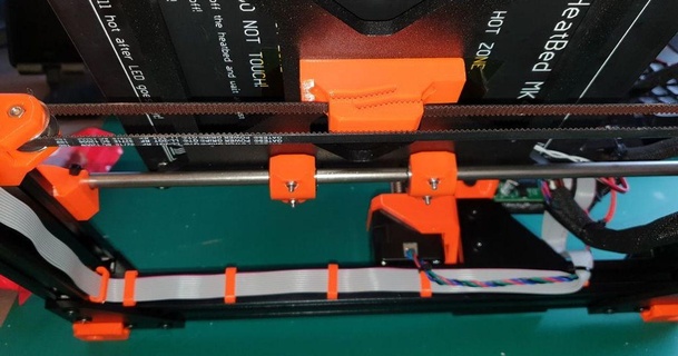 bear belt adapter mk2s mk25 mk3 frame tooth-mount short belts rune m andersen 3D Models Printers - Upgrades 3dprinter prusai3 prusai3mk2 thingiverse 3d print model - Mito3D