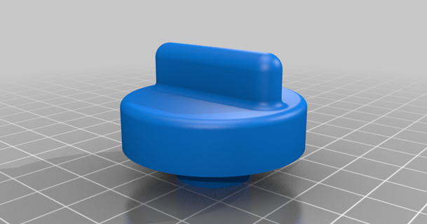 frigidaire dryer start knob hole423 3D Models Household Other House Equipment thingiverse 3d print model - Mito3D