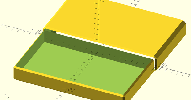 glissement couvercle boîte personnalisable support pvillano 3D modèles Ménage Bureau nécessaire soutiens 3d print model - Mito3D