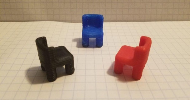 tıknaz sandalye pfmike 3D modeller ev halkı yaşayan oda şeytani 3d print model - Mito3D