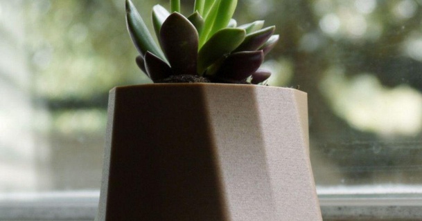 succulent planter tac0man 3D Models Household Outdoor & Garden cactus drainage flowerpot garden indoorgarden 3d print model - Mito3D