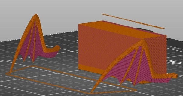 casus heykel yeniden ateşlendi üçleme renkli kanatlar düzenleme josh19002 3D modeller oyuncaklar oyunlar aksiyon rakamlar heykeller Ejderha 3d print model - Mito3D