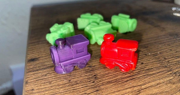 domino train milano 3D modèles jouets Jeux 3d print model - Mito3D