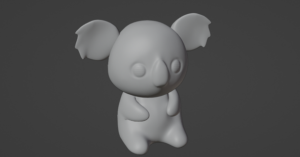 little koala zeyko 3D Models World & Scans Animals 3danimal blenderfile 3d print model - Mito3D