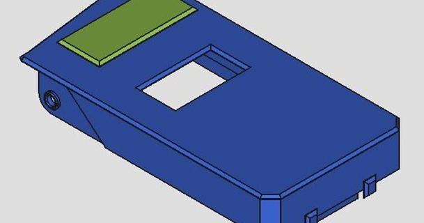 prusa mini+ lcd-backcover daniel 3D Models Printers - Upgrades backcover prusaminiplus 3d print model - Mito3D