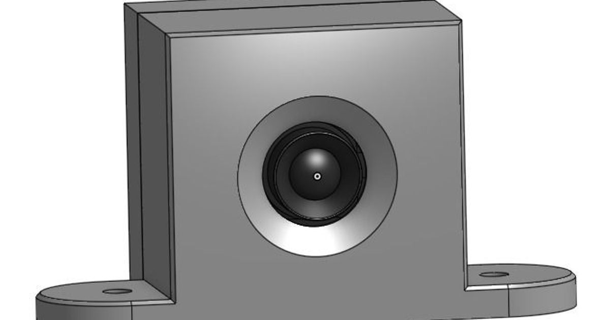 Fall Mantel 170 Grad Fischauge vga USB Kamera Modul verdreifachen Wendel Robotik 3D Modelle Hobby Macher RC Kameratasche cameramount 3D print model - Mito3D