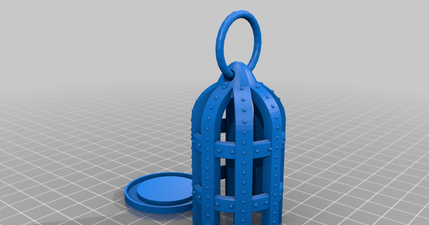d&d circular cage viccie211 3D Models Toys & Games Other dnd dndmini mini thingiverse 3d print model - Mito3D