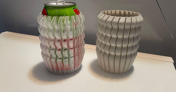 cozy vase jmichaels 3D Models Household Kitchen beer drink pop soda 3d print model - Mito3D