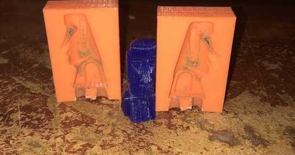 moai molde pabloquinto 3D modelos Arte diseño esculturas thingiverse 3d print model - Mito3D