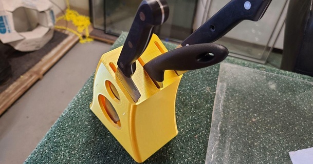 cuchillo bloquear frankee68 3D modelos casa cocina 3d print model - Mito3D