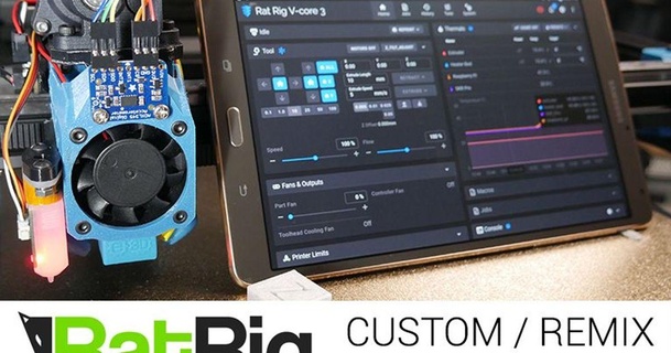 rat rig v-core 3 custom parts teachingtech 3D Models Printers - Upgrades corexy dxf eva thingiverse 3d print model - Mito3D