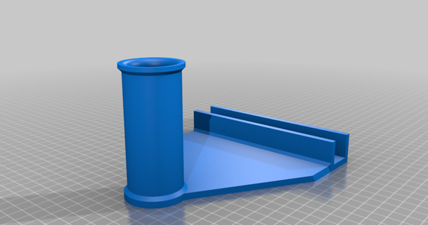 longer 2020 filament holder teachingtech 3D Models Printers - Upgrades corexy hypercube kay3d thingiverse 3d print model - Mito3D