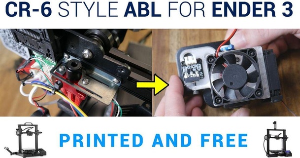 ender 3 5 cr-10 auto bed leveling system inspired cr-6 teachingtech 3D Models Printers - Upgrades abl cr10 cr6 ender3 ender5 3d print model - Mito3D