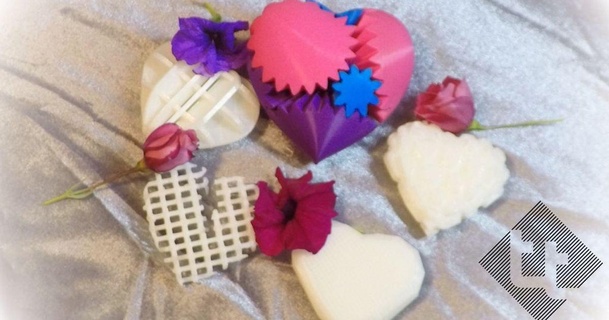 valentine's day hearts teachingtech 3D Models Art & Design Sculptures brokenheart gift heart heartvalentinesday love 3d print model - Mito3D