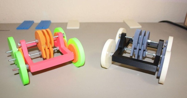 Yerçekimi araç Bilim olimpiyat 2013 kordon laboratuvarları 3D modeller öğrenme mühendislik şeytani 3d print model - Mito3D