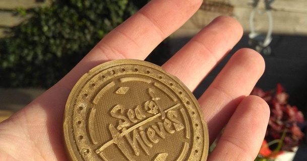 sea thieves coin lucas verstege 3D Models Costumes & Accessories Props cash game gold money 3d print model - Mito3D