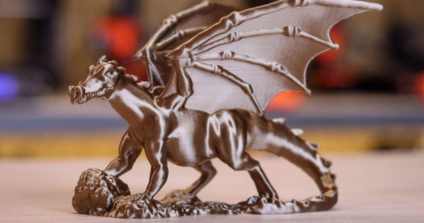 dragon prusalab 3D modèles apprentissage haptique 3d print model - Mito3D