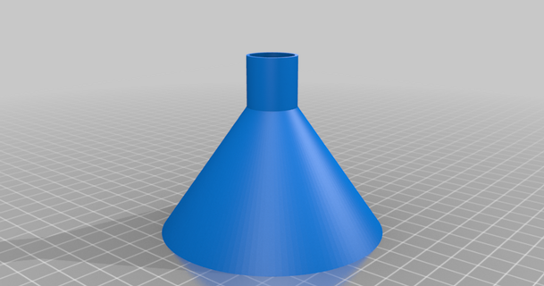 funnel magnatic design 3D Models Household Kitchen thingiverse 3d print model - Mito3D