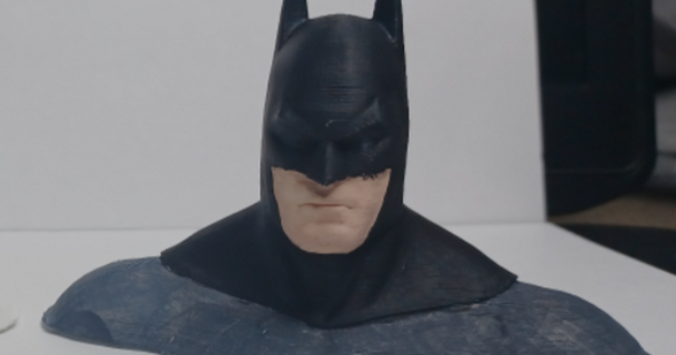 Batman fallimento glaciale 3D Modelli arte design sculture scultura batmanbust 3d print model - Mito3D