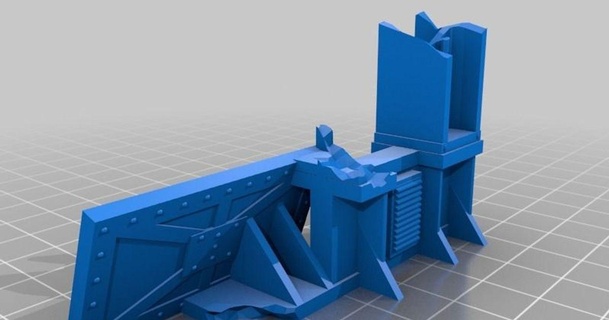 kill team small ruins velcro74 3D Models Toys & Games Other thingiverse 3d print model - Mito3D