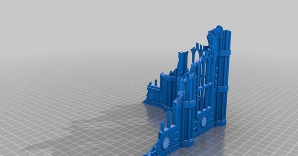 tuer équipe secteur imperialis endommagé mur velcro74 3D modèles jouets Jeux chose universelle 3d print model - Mito3D