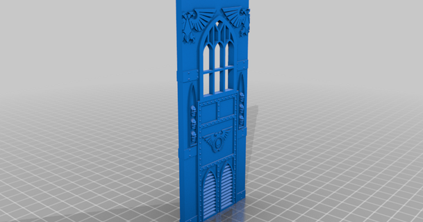 kill team imperialis walls velcro74 3D Models Toys & Games Other thingiverse 3d print model - Mito3D