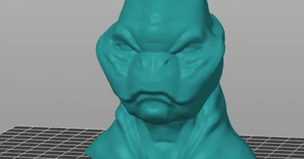 Cascadag busto hombre 3D modelos Arte diseño esculturas 3d print model - Mito3D