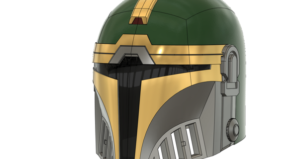 aran Estrela guerras inspirado mandaloriano capacete alterar ego arsenal 3D modelos fantasias acessórios máscaras mando Guerra Estrelas themandalorian alteregoarmory 3d print model - Mito3D