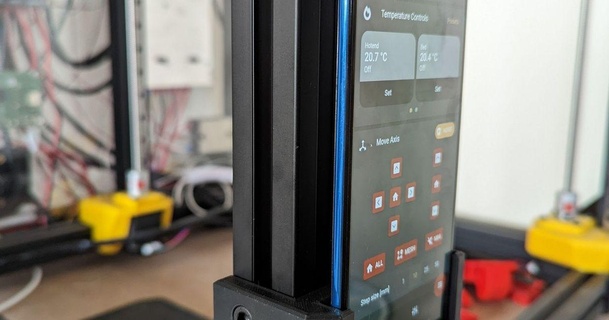Ratte rig 3030 Extrusion Telefon montieren Furzbob 3D Modelle Drucker Upgrades ratrig 3d print model - Mito3D