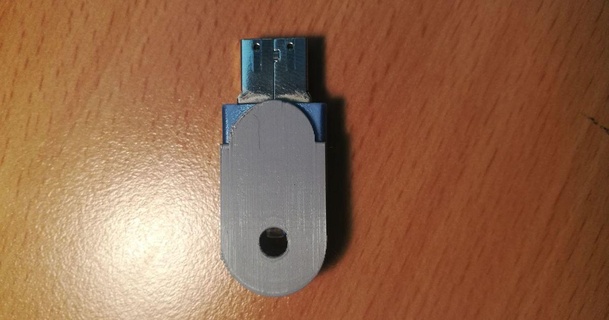 pretec USB 20 veloce guidare 512 ricambio copertina guaina el barto 3D Modelli stampanti Accessori parte 3d print model - Mito3D