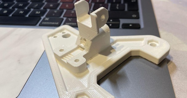 beltdriven ender 3 left side drag chain ending link notompld 3D Models Printers - Upgrades belt driven 3d print model - Mito3D