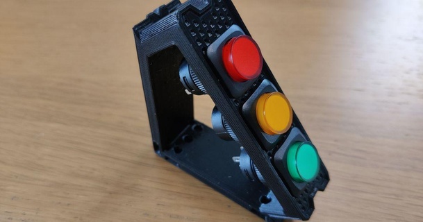 prusa scatola allegato accoppiatore 3 giro interruttori gibalaz 3D Modelli stampanti aggiornamenti controllo modulare pannello prusabox 3d print model - Mito3D