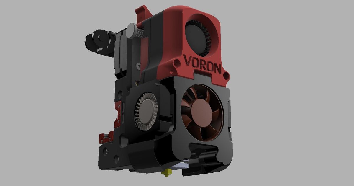 Voron postcombustion warbird v2 Daniel 3D modèles imprimantes mises niveau voron2 voron24 3D print model - Mito3D