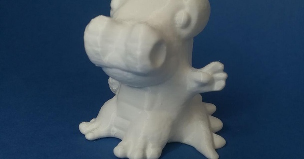 waving cartoon crocodile texture third dimension 3D Models Art & Design Sculptures alligator character cute 3d print model - Mito3D