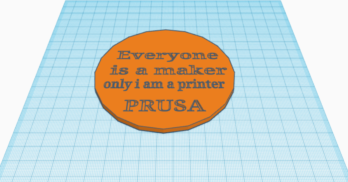 prusa coaster halomaster343  3D Models  Household  Kitchen  3D print model - Mito3D