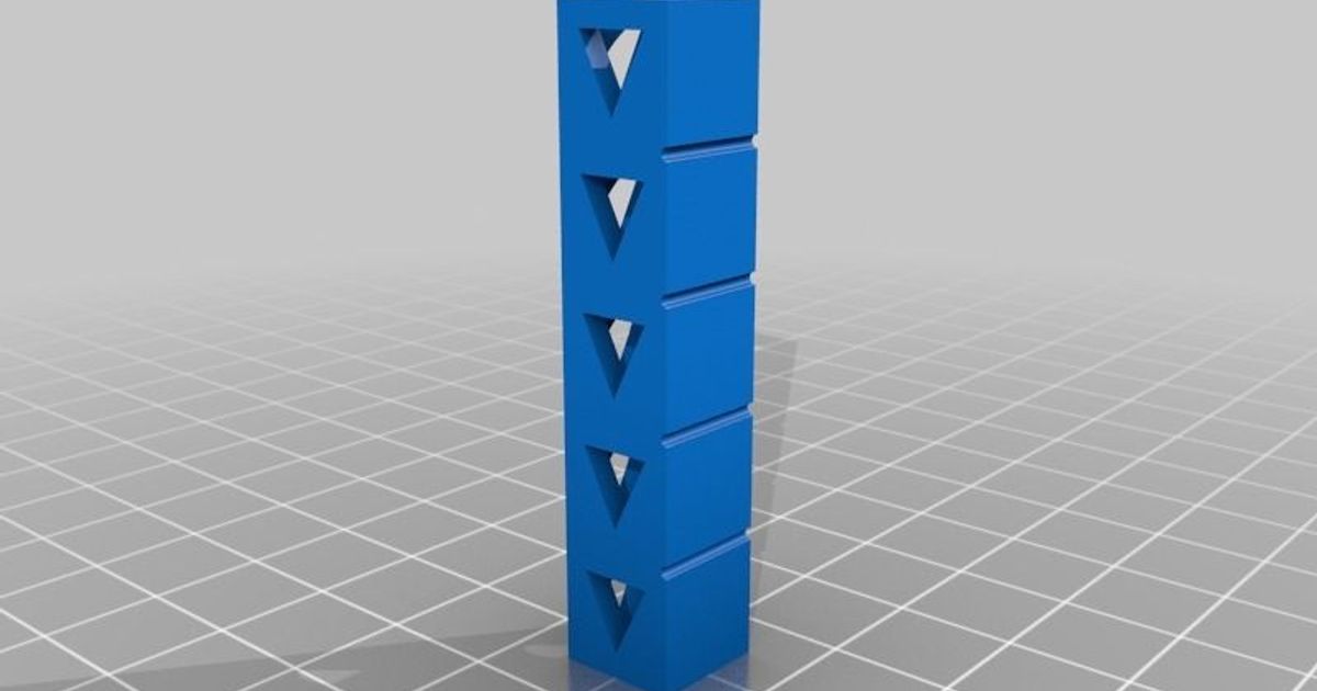 pla - temp calibration tower dtomyy 3D Models Printers Test customized thingiverse 3D print model - Mito3D