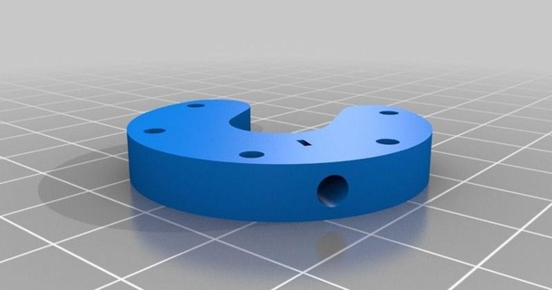 e3d v6 sperren kossel dtomyy 3D Modelle Drucker Upgrades thingiverse 3d print model - Mito3D