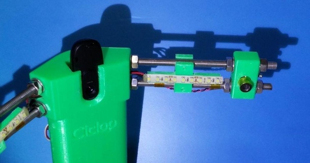 Led binmek ciclop dtomiy 3D modeller hobi yapımcılar fikirler 3dscanner bq Kulp destek 3d print model - Mito3D