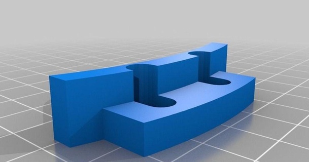 fsr mount 170 190 dia glass dtomyy 3D Models Printers - Upgrades forcesensitiveresistor kossel thingiverse 3d print model - Mito3D
