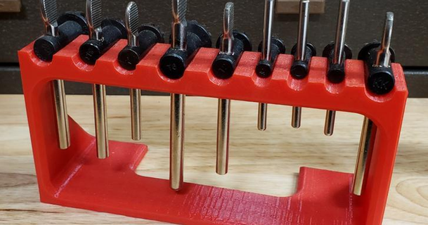 Jacob's Futter Schlüssel Stand Bobmakes 3D Modelle Hobby Macher Werkzeuge 3d print model - Mito3D