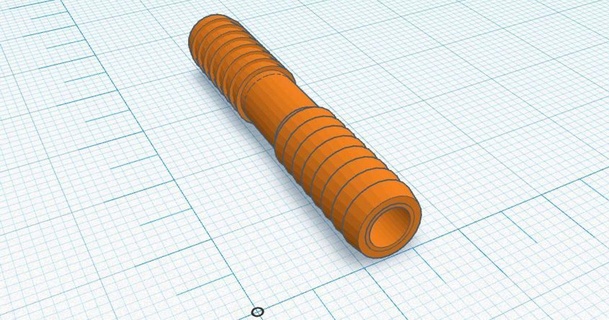 connettore flessibile tubi flessibili ericmd73 3D Modelli passatempo creatori settore automobilistico 3d print model - Mito3D