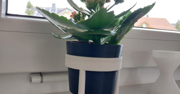 vaso planta plantador cuidado 347 3D modelos casa decoração blumentopf pflanzen 3d print model - Mito3D