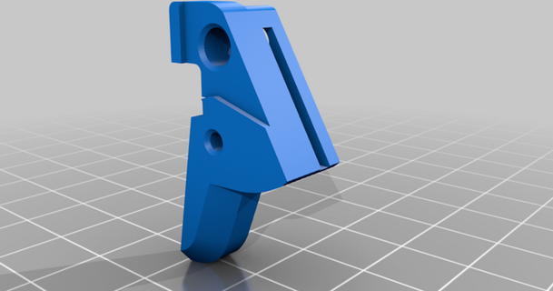 tm glock flat trigger aceseighty8 3D Models Hobby & Makers Other Ideas thingiverse 3d print model - Mito3D